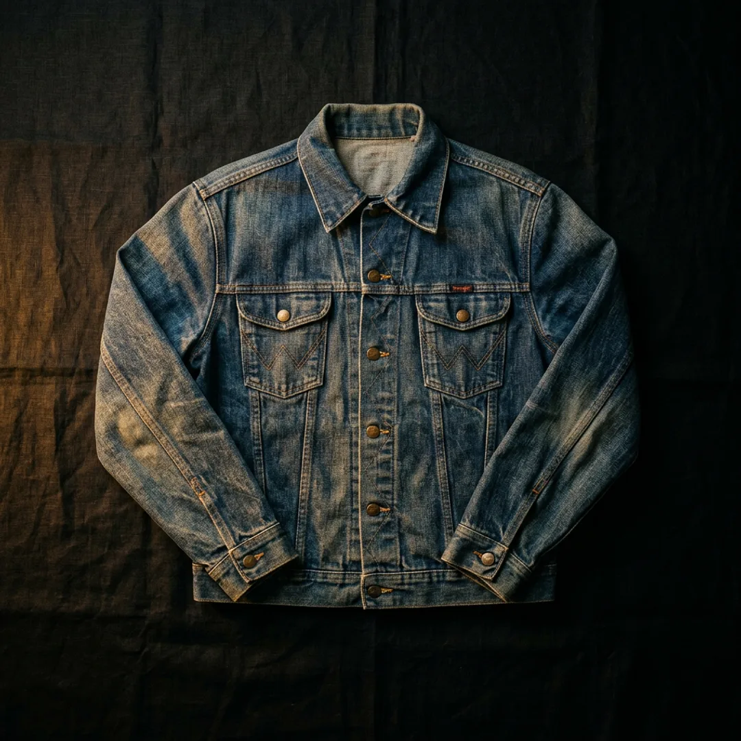 Vintage Wrangler Denim Jacket — 1980s